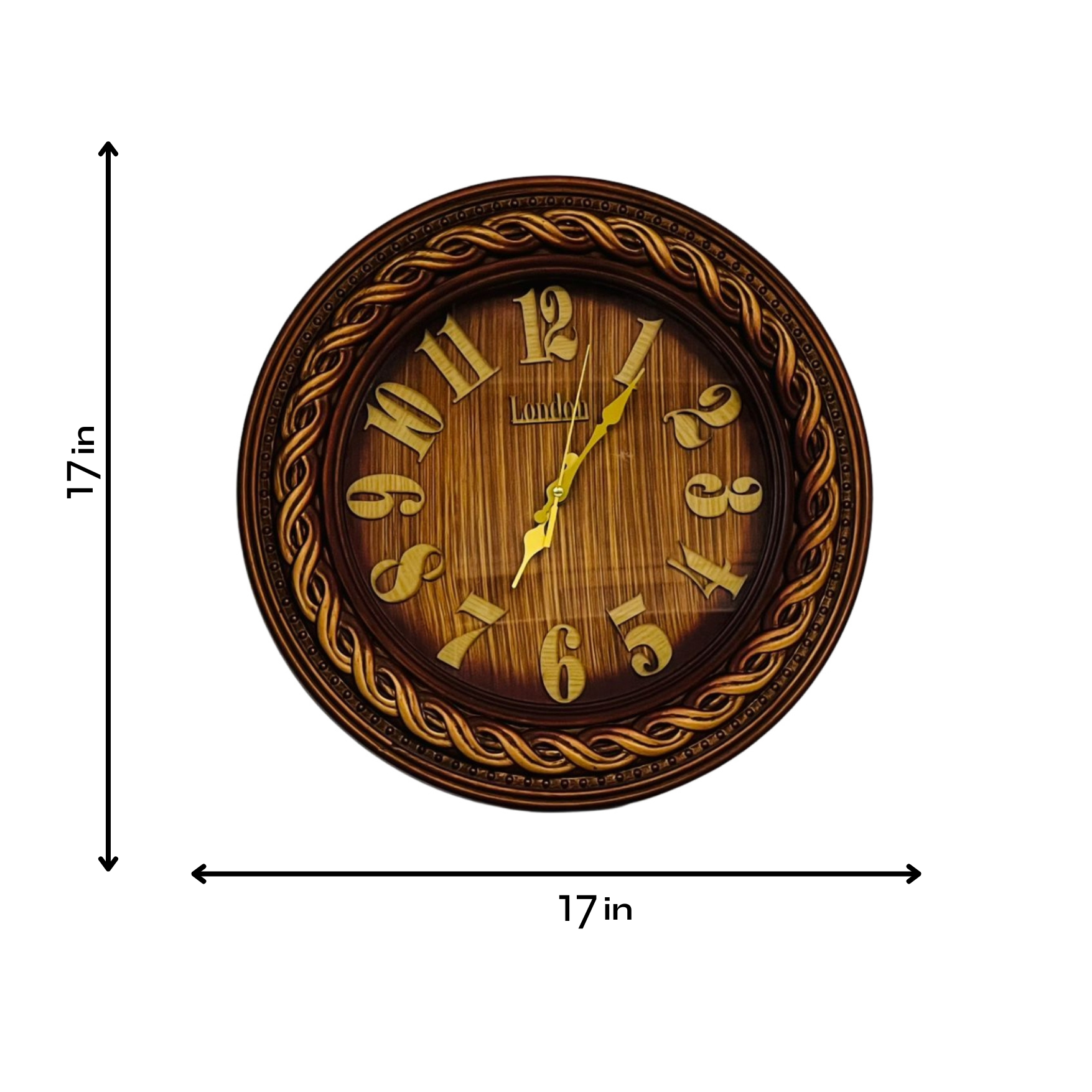 Braided-Edge Clock
