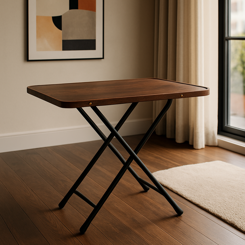 Folding Wood Dinning Table