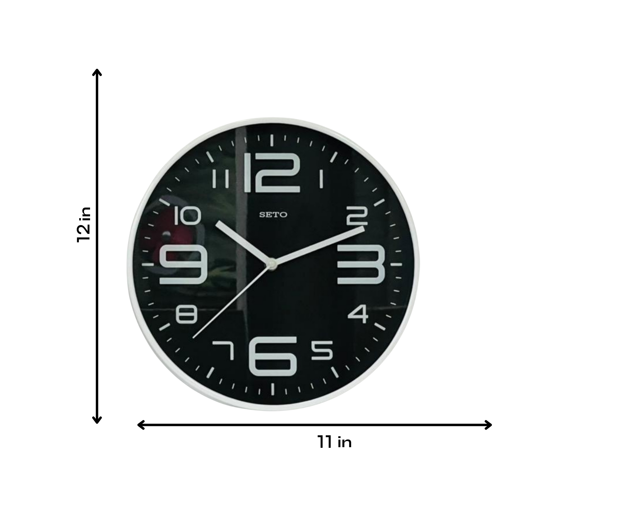 B&W Contrast Clock