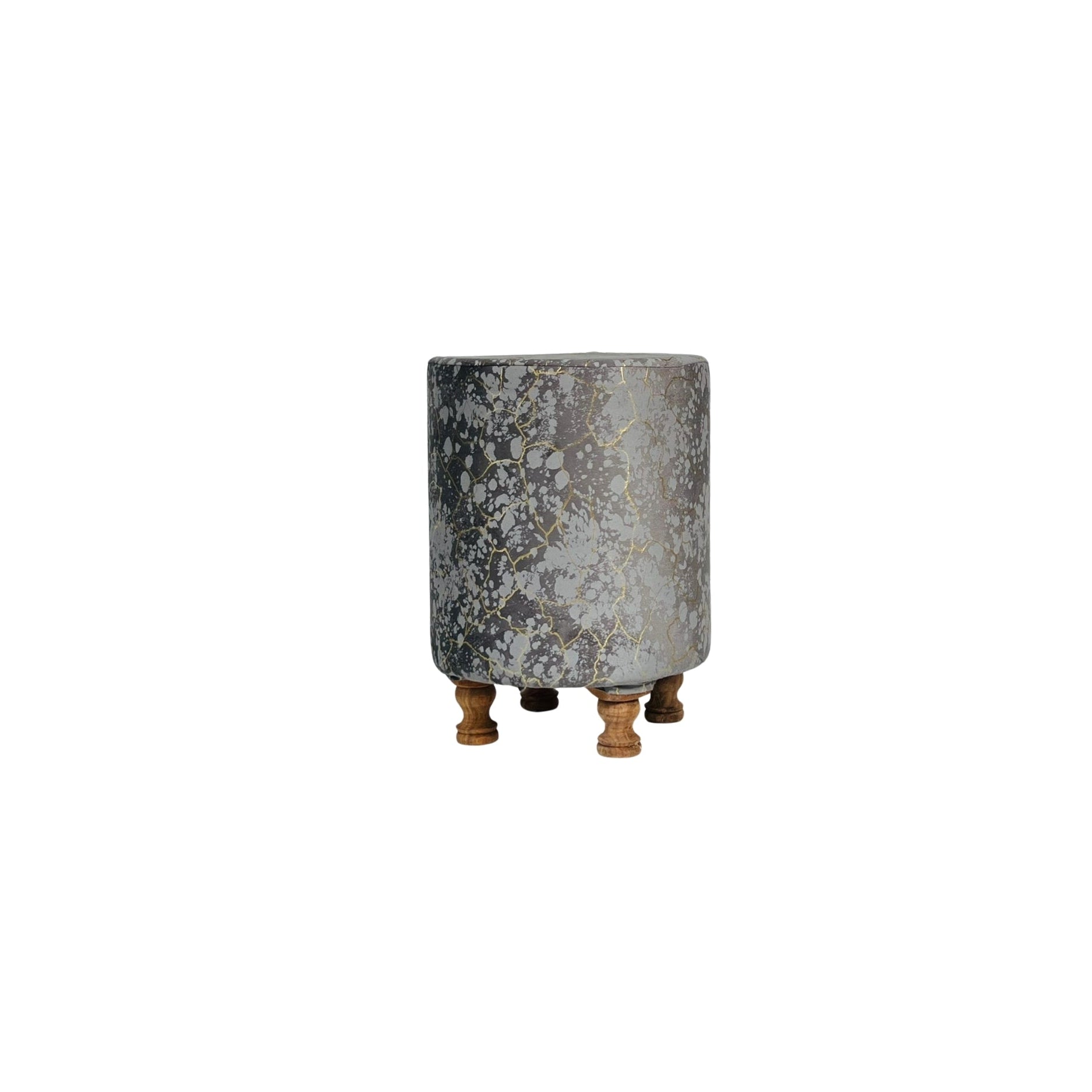 Modern ceramic drum stool