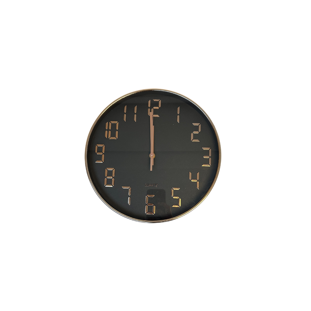 Modern Rose Gold Clock