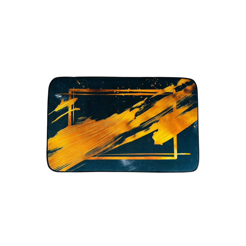 Golden Strokes Mat