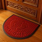 Buffalo Christmas Mat