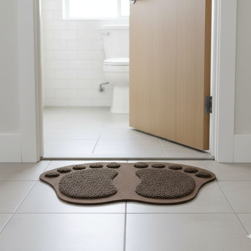 Footprint Bath Mat