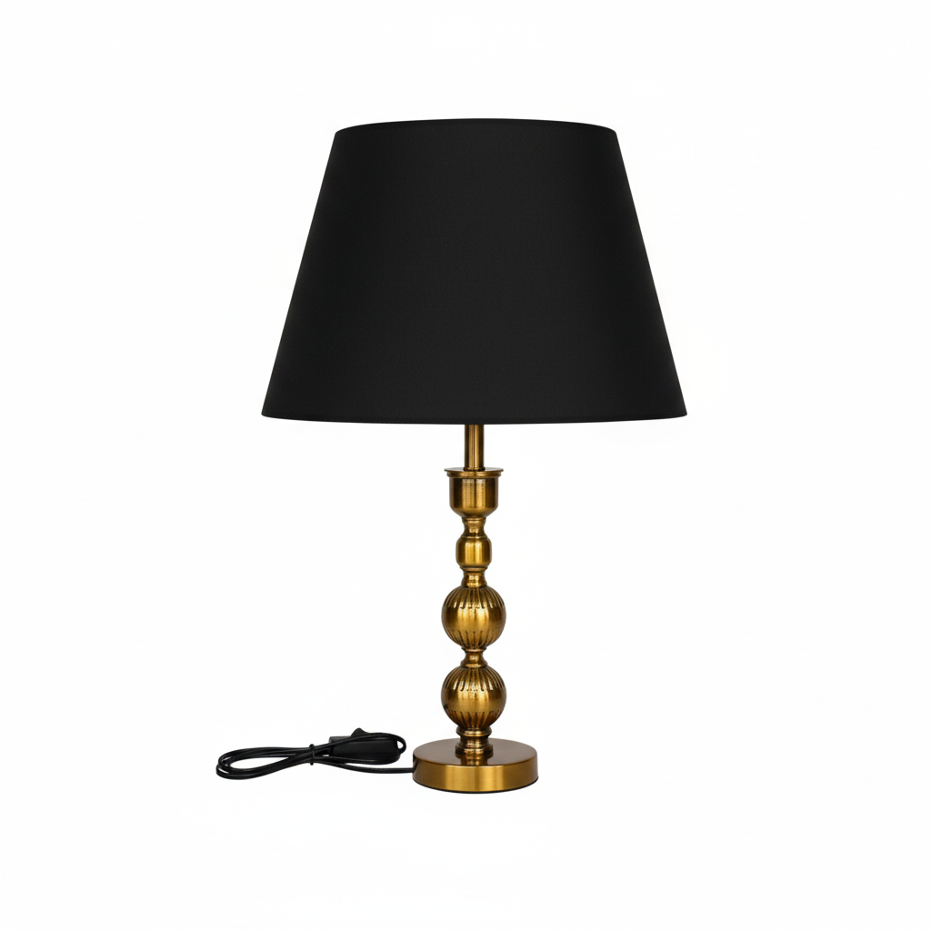 Sculptural table lamp