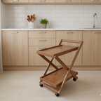 Folding wooden Trolly
