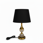 Gold and Crystal Accent Lamp