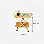 Folding Wooden Trolly