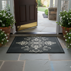 Monochrome Medallion Mat