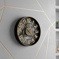 Kinetic Gold Clock