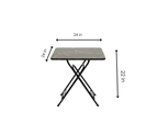 Folding Wooden Table Square