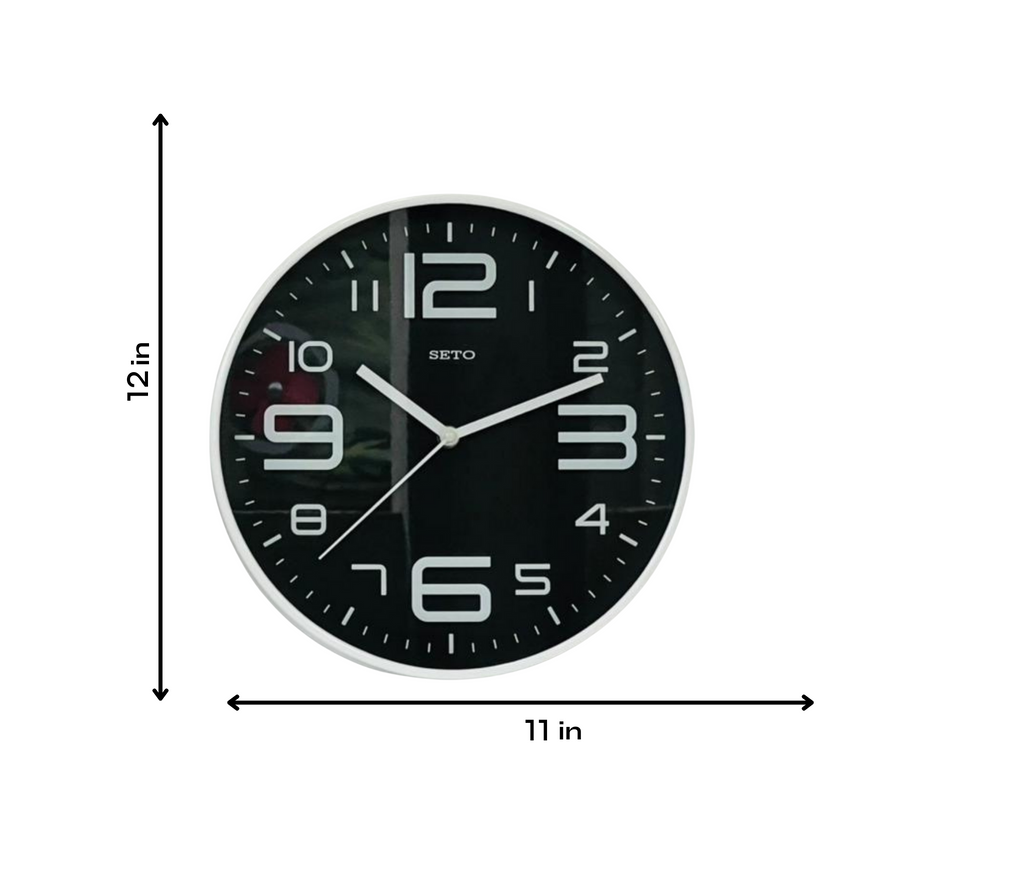 B&W Contrast Clock
