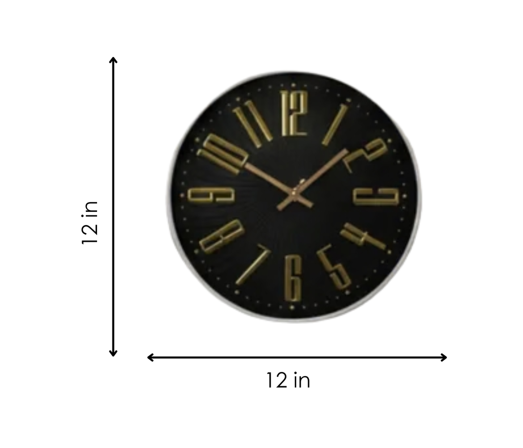 Axis Gold Wall Clock
