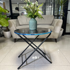 Folding Wood Dinning Table Round