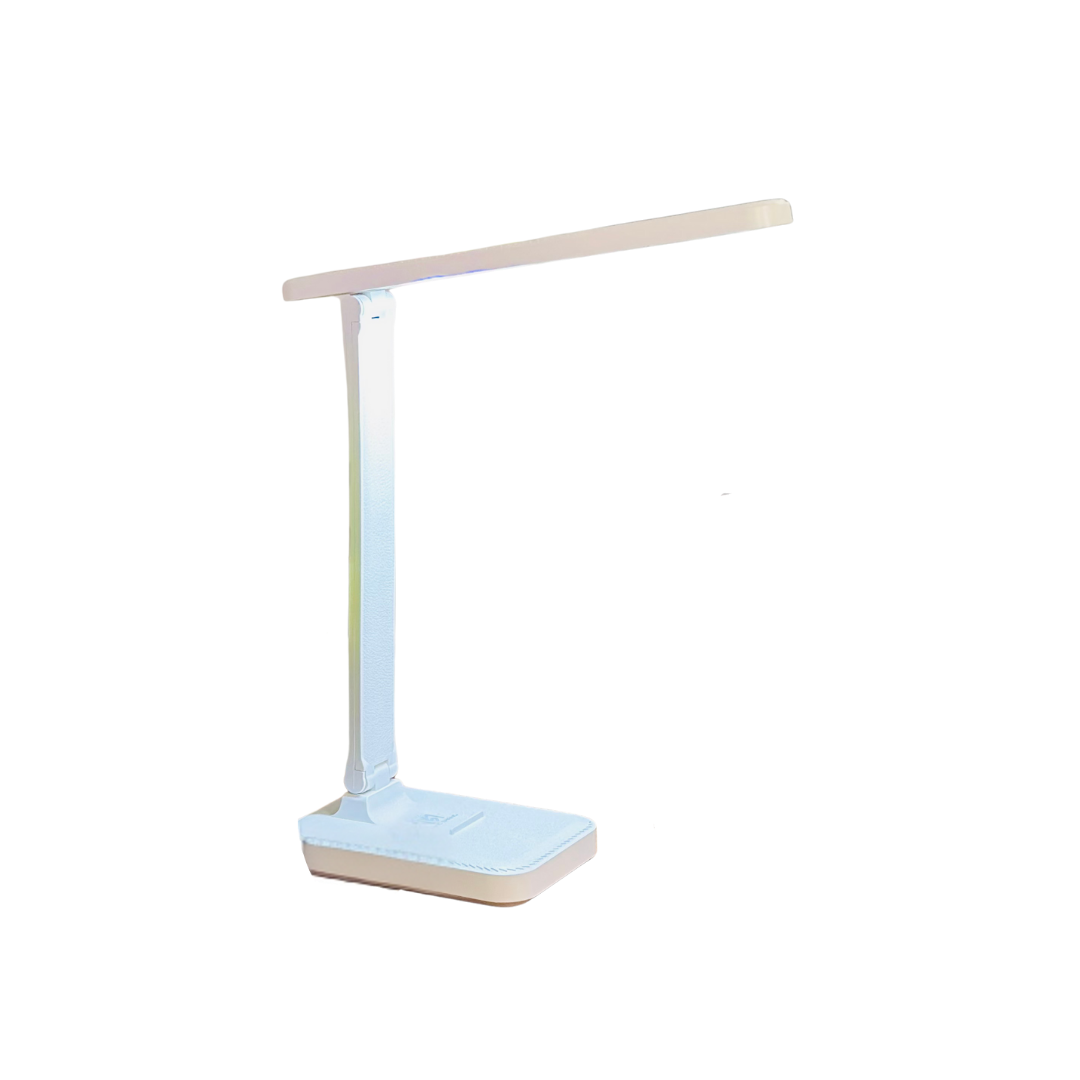 Desk lamp with a gradient design on a white background
