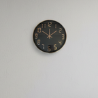 Modern Rose Gold Clock