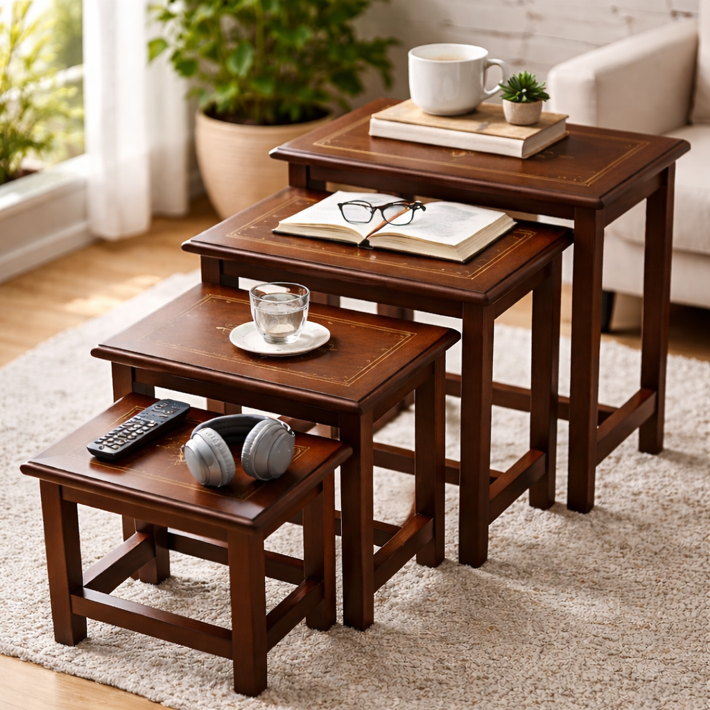 4-Piece Nesting Table Set
