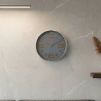 Grey Zenith Wall Clock