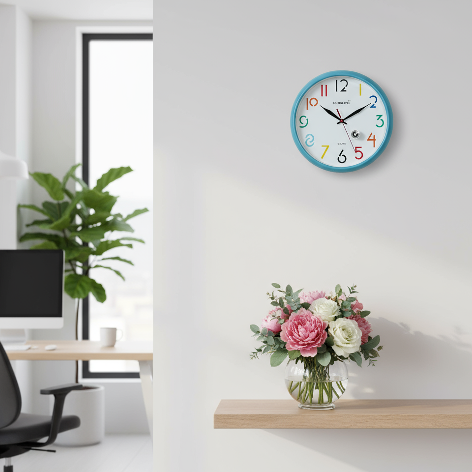 Decorative  Kaleidoscope Clock