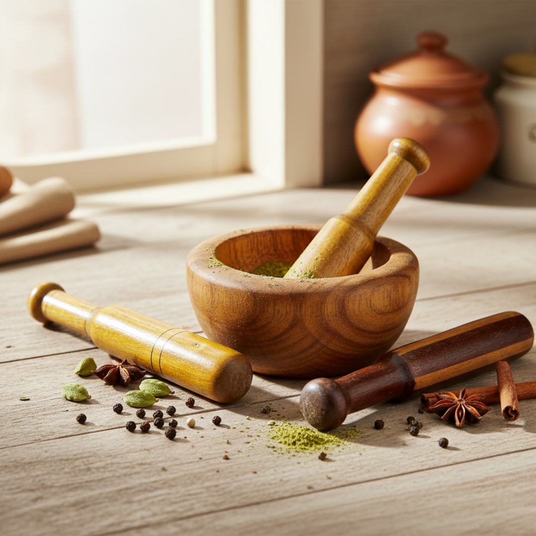 Wooden Pestle