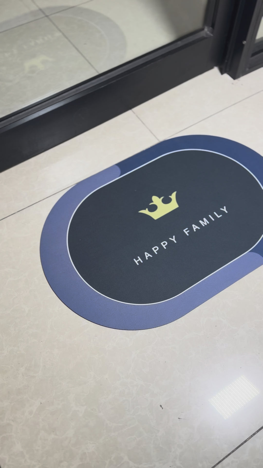 Oval Welcome Mat