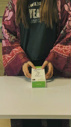 White foldable LED desk lamp